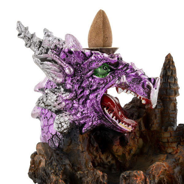 Purple Dragon backflow-røgelsesholder