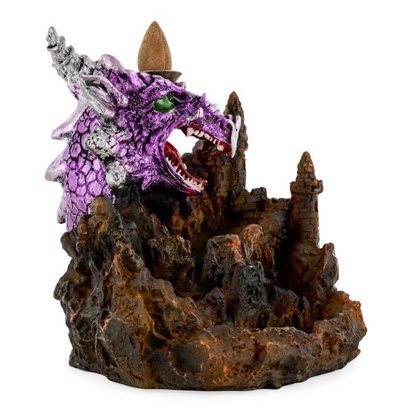 Purple Dragon backflow-røgelsesholder