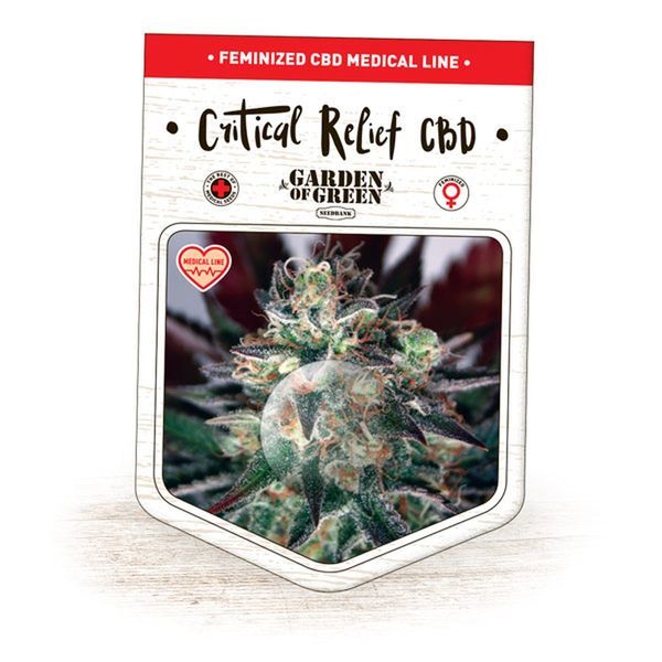 Critical Relief CBD (Garden of Green) Feminiserede