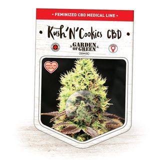 Kush'N'Cookies CBD (Garden of Green) feminiserede cannabisfr&oslash;