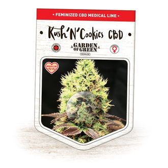 Kush'N'Cookies CBD (Garden of Green) Feminiserede