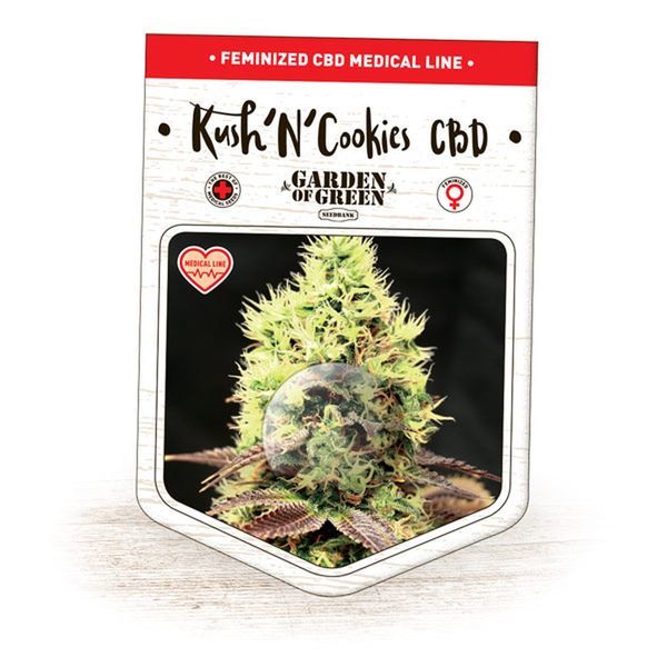 Kush'N'Cookies CBD (Garden of Green) Feminiserede
