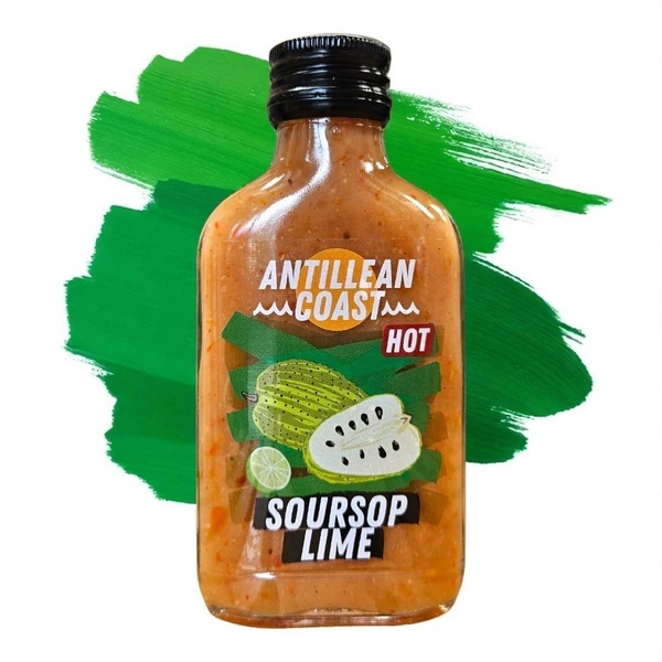 Soursop- og lime-chilisauce (Antillerkysten)