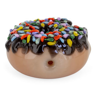 Donut Bite Me t&oslash;r glaspibe (Empire Glassworks)