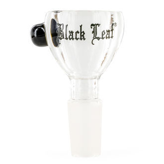 Glas-bowl (Black Leaf)