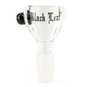 Glas-bowl (Black Leaf)