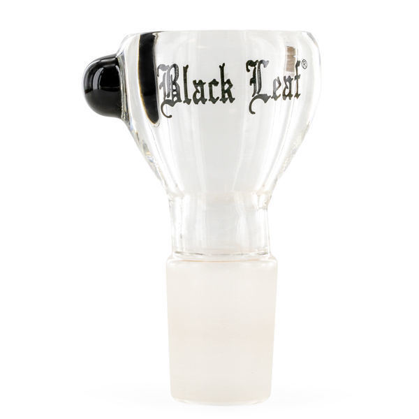 Glas-bowl (Black Leaf)