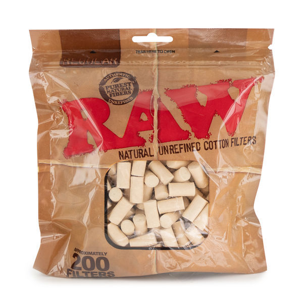RAW bomuldsfiltre (200 stk.)