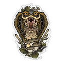 Stigende kobra - Sticker (TRIBE)