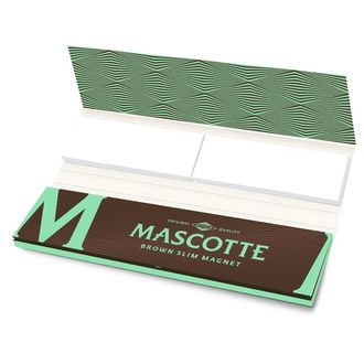 Mascotte Brown Slim Size rullepapir + afrivbare tips