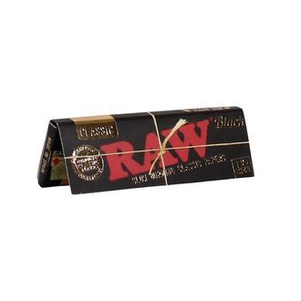 RAW "Black" rullepapir 1&frac14;