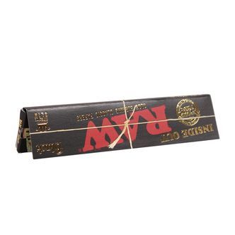 RAW "Black" Inside Out-rullepapir King Size Slim