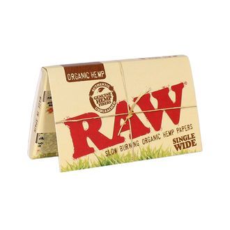 RAW hamp-rullepapir &ndash; Single Wide