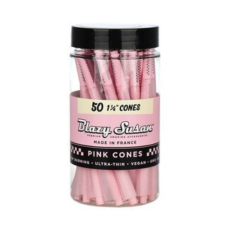 Blazy Susan Pink f&aelig;rdigrullede cones 1&frac14; (50 stk.)