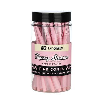 Blazy Susan Pink forrullede cones 1&frac14; (50 stk.)