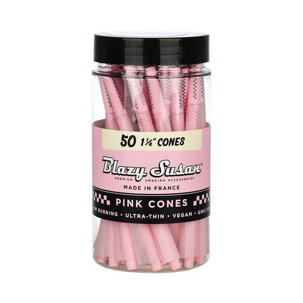 Blazy Susan Pink forrullede cones 1¼ (50 stk.)