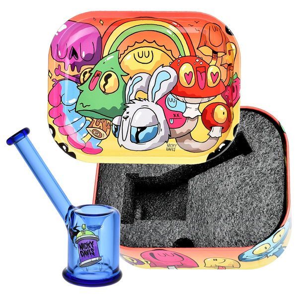 Bubbler med bakke (Nicky Davis)