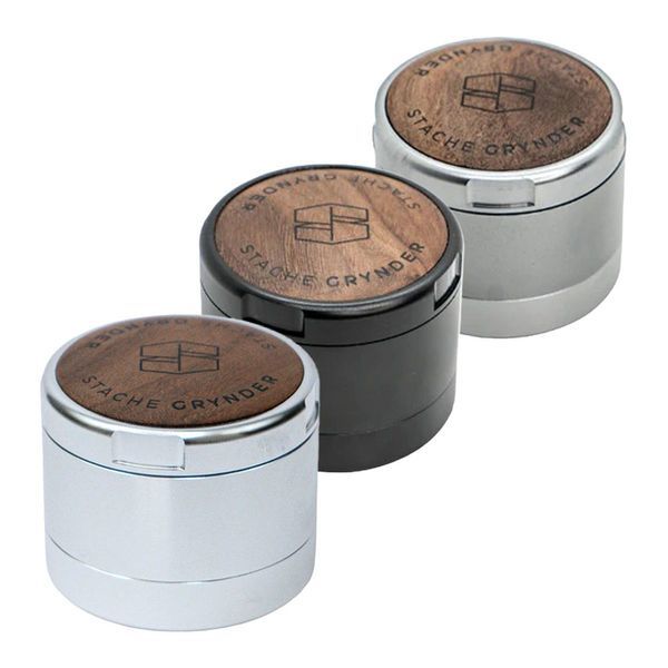 Wood Lid Grinder 2,5" (Stache)