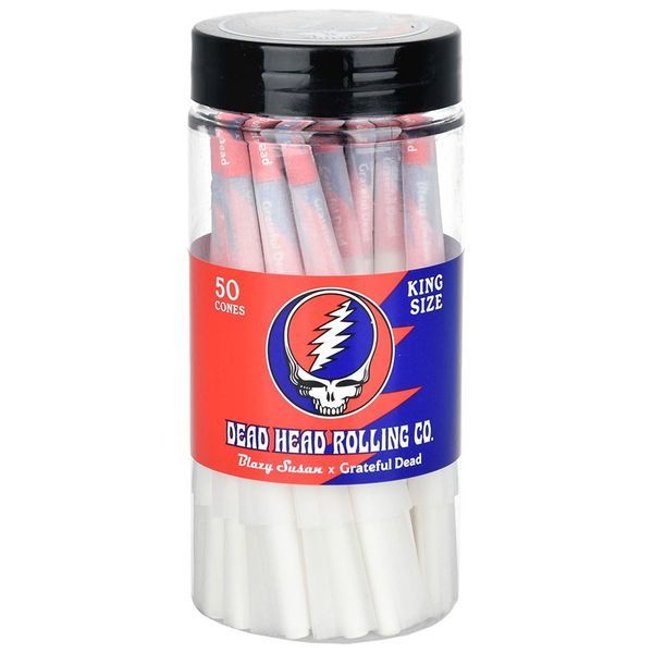 King Size færdigrullede cones 50 stk. (Blazy Susan x Grateful Dead)