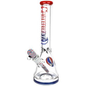 Beaker-bong i glas Liberty (Grateful Dead x Pulsar)