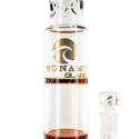 Triple honeycomb-turbinebong 18'' (Tsunami Glass)