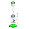 Triple honeycomb heart perc-bong 17'' (Tsunami Glass)