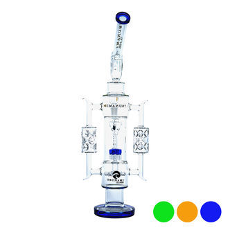 Recycler-bong med sprinklerbrusehoved 20'' (Tsunami Glass)