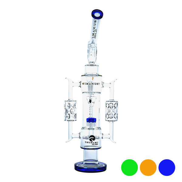Recycler-bong med sprinkler-brusehoved 20'' (Tsunami Glass)