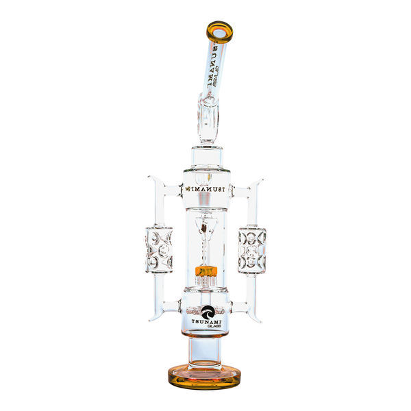Recycler-bong med sprinkler-brusehoved 20'' (Tsunami Glass)