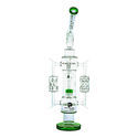Recycler-bong med sprinkler-brusehoved 20'' (Tsunami Glass)