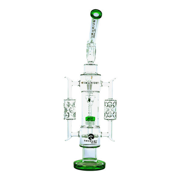 Recycler-bong med sprinkler-brusehoved 20'' (Tsunami Glass)