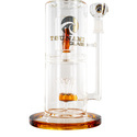 Sprinkler cube-perkolator bong 14'' (Tsunami Glass)
