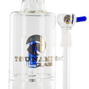 Sprinkler cube-perkolator bong 14'' (Tsunami Glass)