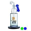 Dab rig med sidehals og showerhead-perkolator 10'' (Tsunami Glass)