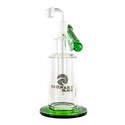 Dab rig med sidehals og showerhead-perkolator 10'' (Tsunami Glass)