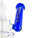 Dab rig med sidehals og showerhead-perkolator 10'' (Tsunami Glass)