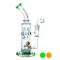 Showerhead Swiss dab rig 11" (Tsunami Glass)