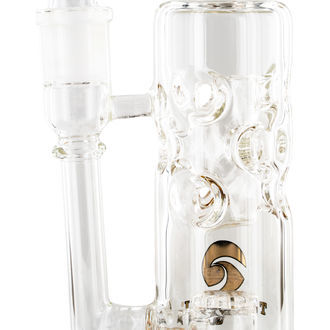 Showerhead Swiss dab rig 11" (Tsunami Glass)