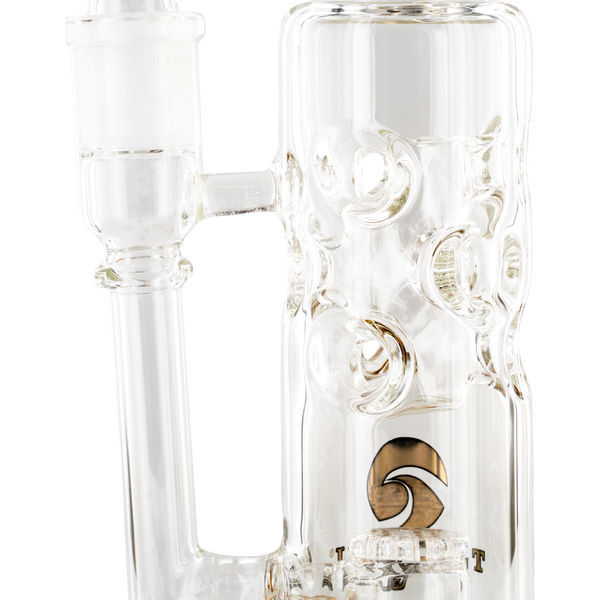 Showerhead Swiss dab rig 11" (Tsunami Glass)