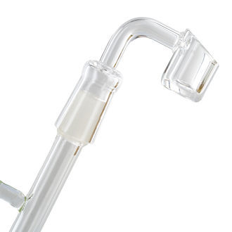 Shower head-globe dab rig 11" (Tsunami Glass)