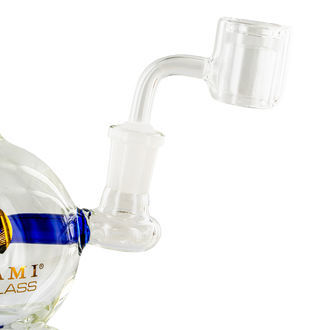 Koncentrat-rig med showerhead-perkolator 7'' (Tsunami Glass)