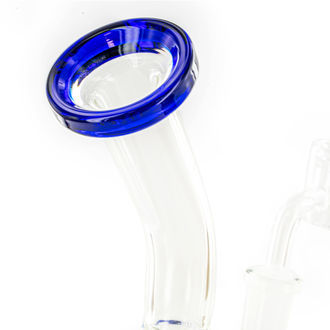 Koncentrat-rig med showerhead-perkolator 7'' (Tsunami Glass)