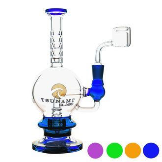 Dab-rig med brusehoved 8&Prime; (Tsunami Glass)