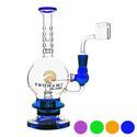 Dab-rig med brusehoved 8″ (Tsunami Glass)