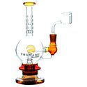 Dab-rig med brusehoved 8″ (Tsunami Glass)