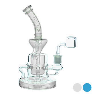 Shower Head Recycler dab-rig 23 cm (Tsunami Glass)