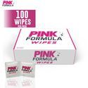 Isopropylservietter – 100 stk. (pink formel)