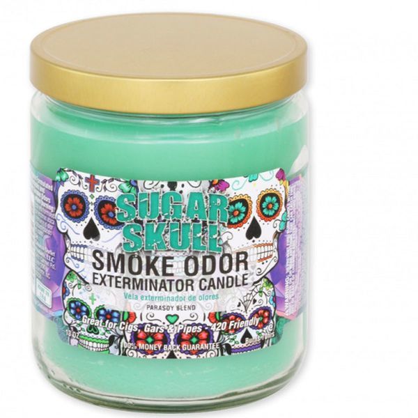 Sugar Skulls-duftlys (Smoke Odor Exterminator) 13 oz