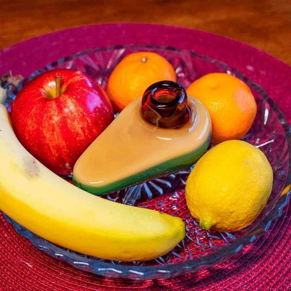 Avocado glaspibe (Goody Glass)