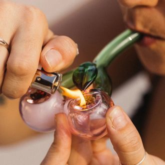 Lucky Cherry glaspibe (Goody Glass)